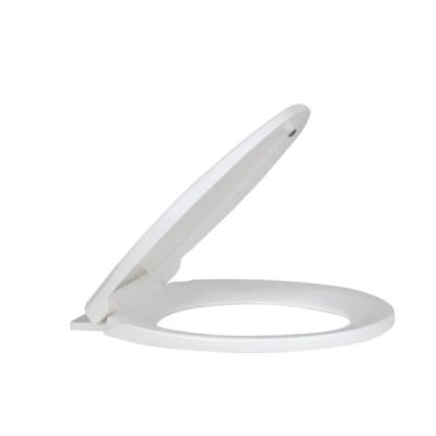 Kerovit 410X355mm PP Soft Close Round Seat Cover White KSMV2400