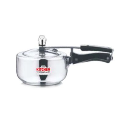 Kitchen Essentials Eazy Kook Stainless Steel Induction Base Inner Lid Pressure Cooker-2L-EKSSIB-02-16