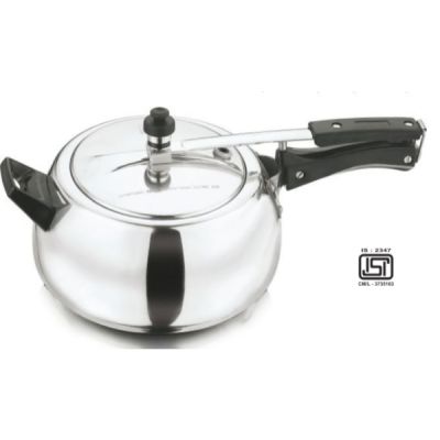Kitchen Essentials Kalash White Aluminium Pressure Cooker Inner Lid-5L-KA05-13