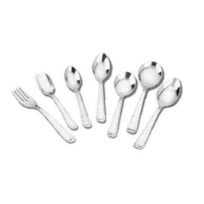 Kitchen Essentials Crystal/Necklace Tea Spoon Stainless Steel-12Pcs Set-KK-SS-TSP-12PC