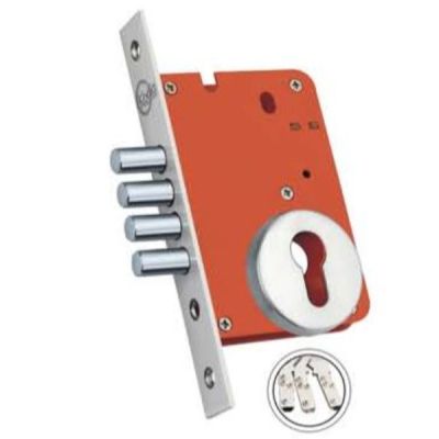Kodia Latch 3 Bullet 60mm Full Brass Stainless Steel Finish Lock Kodia-CY-116-60-OSK