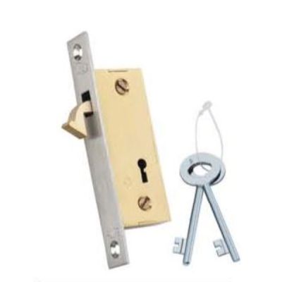 Kodia 3Inch Brass Mini Aluminium Sliding Door Lock Kodia-EL-3