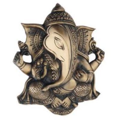 Kodia Brass Antique Finish Ganesh Door Hangings Kodia-J-49-ANT