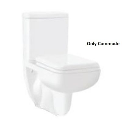 Kerovit Alexis 655x360x750 mm P-220MM EWC Extd Wall Hung Twin Flush Fitting with
PP Soft Close Seat Cover Closet Set KS106-White