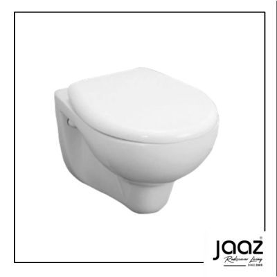 Jaaz Lia 470X355X330mm White Wall Hung EWC with Rack Bolt