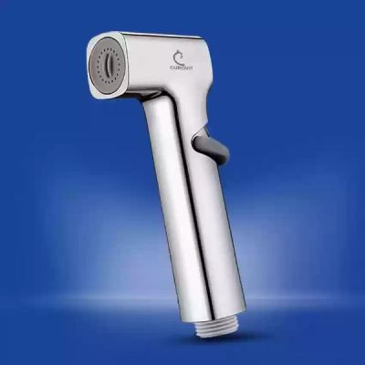 Leo 1/2x40Inch Cubix CP Health Faucet Gun with Brass Shower Tube & ABS Hook LEO-LCB-HF-450C