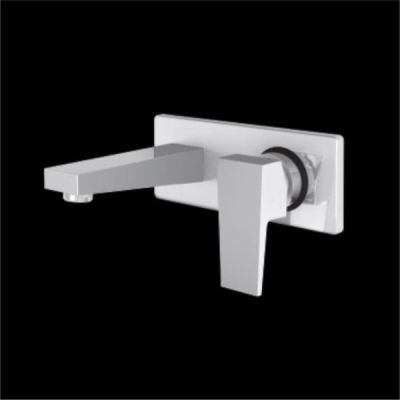 Leo Creative 15mm Chrome Finish Wall Mounted Basin Mixer LEO-LCR-BM-19