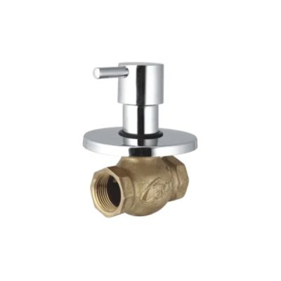 Leo 25mm Chrome Finish Internal Fitting Flush Cock LEO-LFC-LF-661