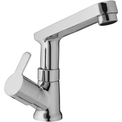 Leo Fusion 15mm Chrome Finish Swan Neck with Brass Spout LEO-LFU-4009