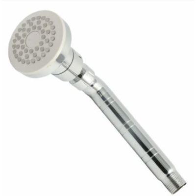 Leo Round Small 7x2.5Inch ABS Over Head Shower with SS Arm Flange LEO-LIS-503