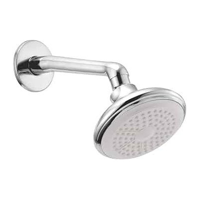 Leo Ultra Round 9x4.5Inch ABS Over Head Shower with SS Arm Flange LEO-LIS-514