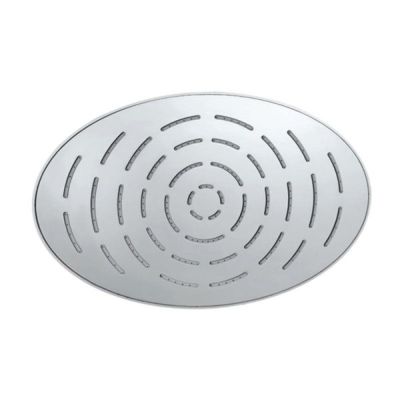 Leo Oval Maze 7x10Inch Stainless Steel Over Head Rain Shower LEO-LOV-82