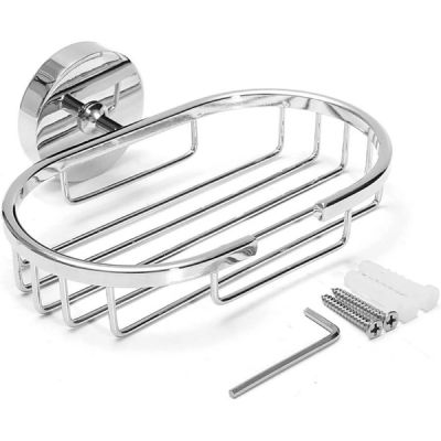 Leo Oval 15mm Stainless Steel CP Wire Soap Dish Bar LEO-LOV-SD-200