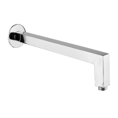 Leo 12Inch Square Stainless Steel L Type Shower with Arm LEO-LSA-L-214