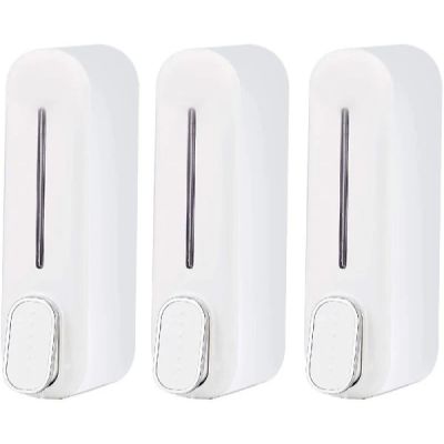 Leo Penguin 15mm White ABS CP Liquid Soap Dispenser LEO-LSD-PW-904