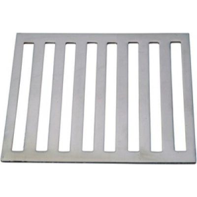 Leo Square Vertical 4x4Inch Stainless Steel Grating Jali LEO-LSQ-VG-267