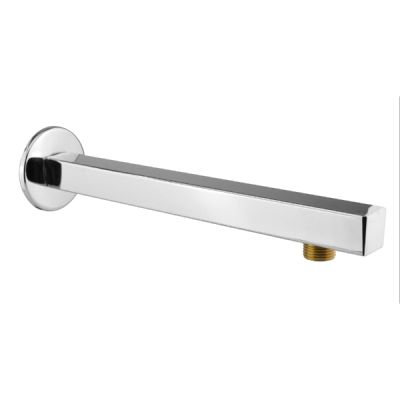 Leo 9Inch Square Stainless Steel Shower with BraStainless Steel Bush Arm LEO-LStainless Steel-BB-238