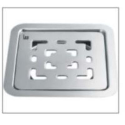 Leo L-Type Flat 6x6Inch Stainless Steel Grating Jali LEO-LTF-SG-248