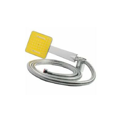 Leo 1/2x40Inch ABS Yellow High Flow Brass Shower with Tube & ABS Hook LEO-LYA-208A