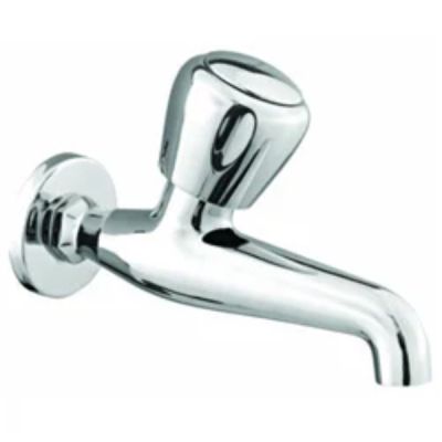 Leo Zero 15mm Chrome Finish Long Nose Bib Cock LEO-LZE-R-2005