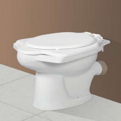 Lito Anglo Indian 23x13x16Inch P Trap Ivory Water Closet-AI-P-WC
