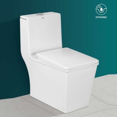 Lito Crown S-Trap 230mm One Piece Closet - Star White