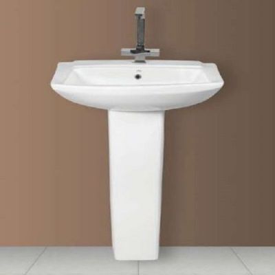 Lito Glory 16x21x33Inch Ivory Full Pedestal Wash Basin-GLR-FPWB