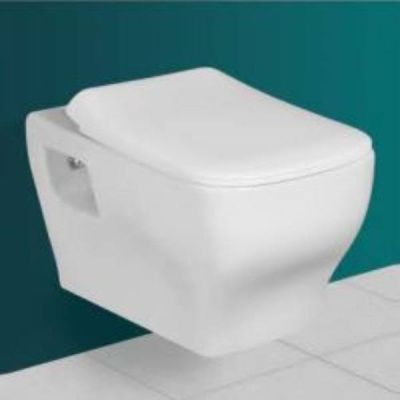 Lito Pixel Ivory Wall Hung Closet & Jet Sprey With UF Seat Cover