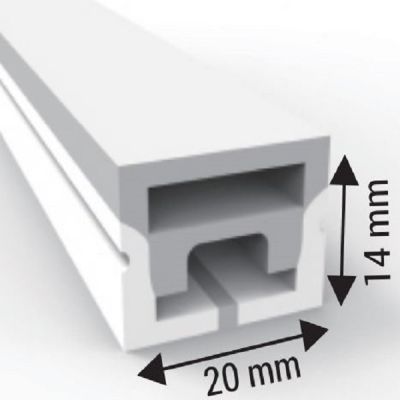 Litex Top View Neo Flex 20x14mm Batten Light-2014