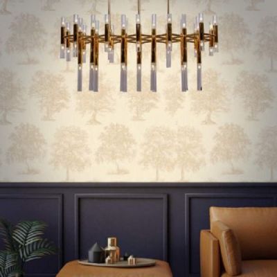 Litex Gold Setu 54 Chandelier Light