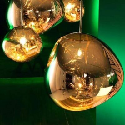 Litex Gold Fiber Large Melt Hanging Light-P304