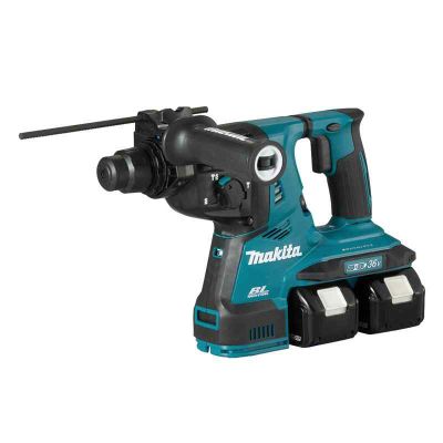 Makita 18Vx2 LXT AVT Soft No Load Cordless 28mm Combination Hammer SDS-PLUS Bits W/O Charger Batteries & Carrying Case-680W-980 RPM-DHR280Z