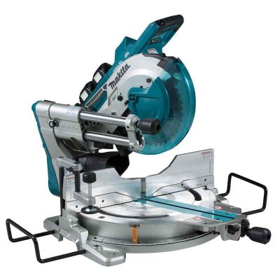 Makita 18Vx2 LXT Brushless AWS ADT Cordless 260mm Slide Compound Miter Saw-Laser W/O Batteries & Charger-4400 RPM-DLS111ZU