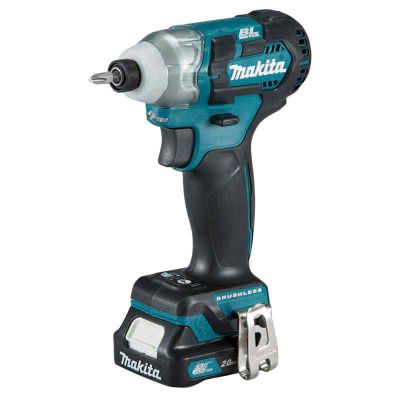 Makita 12V Max CXT Brushless Cordless A-Mode 135Nm Impact Driver Drill Machine With Battery & Charger-170W-3000 RPM-TD111DWYE