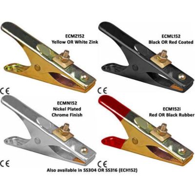 Metal Arc EC Powder Coated Crocodile Type Steel Earth Clamp ECML202-B