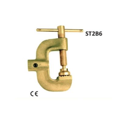 Metal Arc Brass C Type Nut Pin Connection Earth Clamp ST2B6P