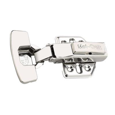 Met Craft Pluton Stainless Steel Soft Closing Hinges Hydraulic Clip-On MCAH-024-8-N