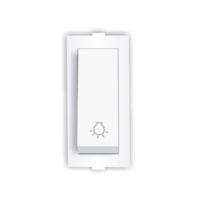 Neeon Fab 1 Module Rocker 10A 1 Way Switch With Light Mark - 1109