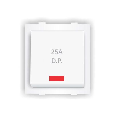 Neeon Fab 1 Module 25A DP 1 Way Power Switch With LED - 1152