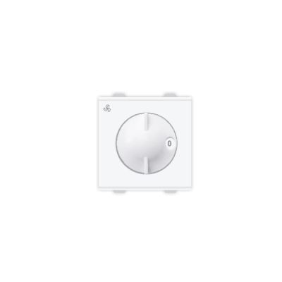 Neeon Gia 5 Step Fan Regulator Glossy White - 20132