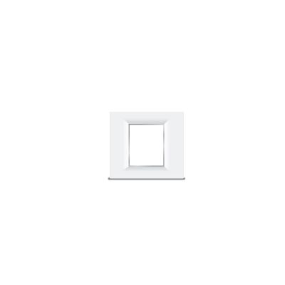 Neeon Gia 4 Module White Plate 3x3 Inch - 20172-WH