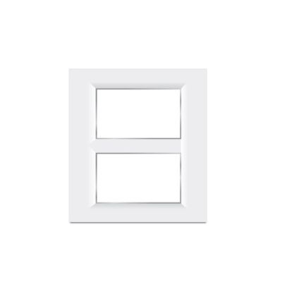 Neeon Gia 8 Vertical Module White Plate 3x9 Inch - 20177-WH