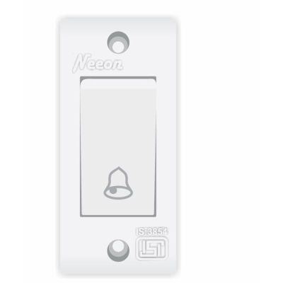 Neeon 6A Bell Push Switch - 4003