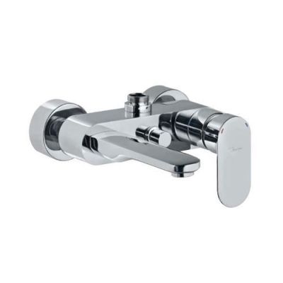 Jaquar Single Lever Bath & Shower Mixer-Chrome-Opal Prime OPP-CHR-15115PM