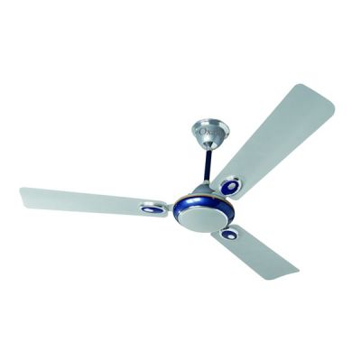Oxaler Deco 1400mm Fine Star-1 Designer Ceiling Fan Silver Blue