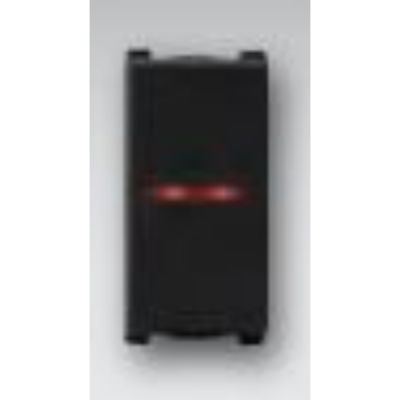 Panasonic 1 Way 250V 1M Black 16AX Switch with LED IndicatorPAN-WIM51112B