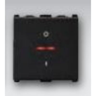 Panasonic 1 Way 250V 1M Black 25/32A DP Switch with LED IndicatorPAN-WIM51234B