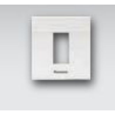 Panasonic 1M 8.7x9.5cm White Plates with Inner Metal Farme W/O GroovePAN-WIM6311