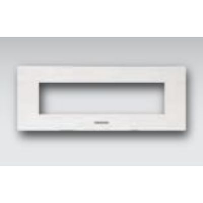 Panasonic 8M 24.8x9.5cm White Horizontal Plates with Inner Metal Farme W/O GroovePAN-WIM6318