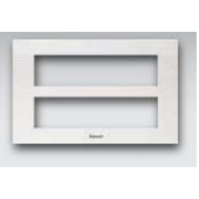 Panasonic 16M 24.8x15.8cm White Plates with Inner Metal Farme W/O GroovePAN-WIM6328